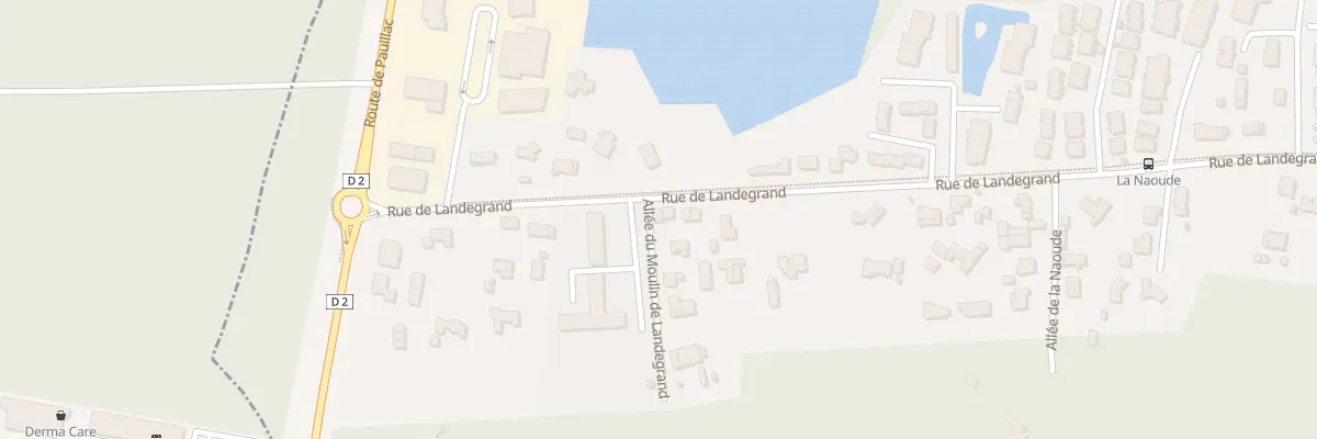 Plan du 111C Rue de Landegrand à Parempuyre