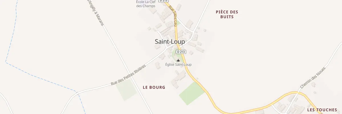 Plan du 3 Rue des Petites Rivieres à Saint-Loup