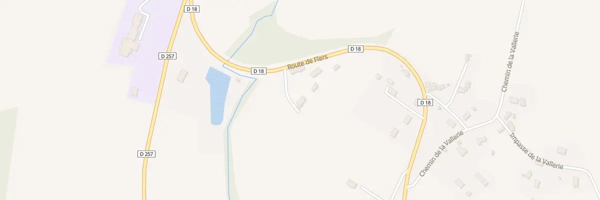 Plan du 63 Casault à Cerisy-Belle-Étoile