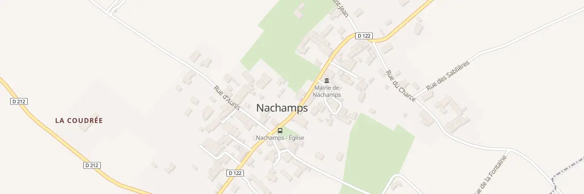 Plan du 20 Rue de Saintonge à Nachamps