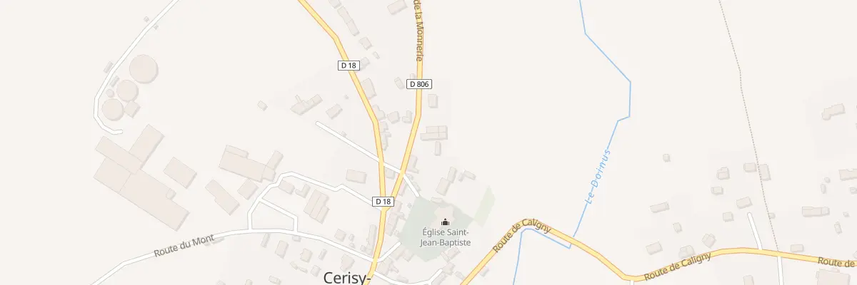 Plan du 82 Rte de la Monnerie à Cerisy-Belle-Étoile