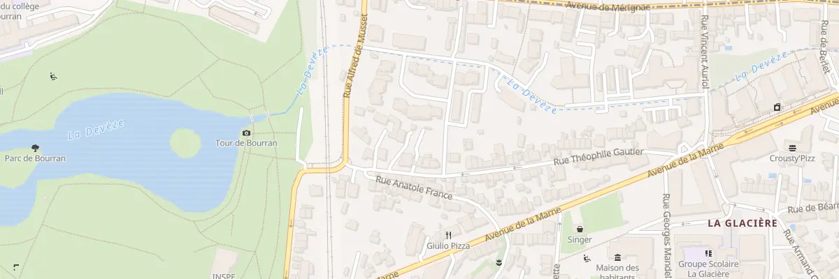 Plan du 73 Rue Theophile Gautier à Mérignac