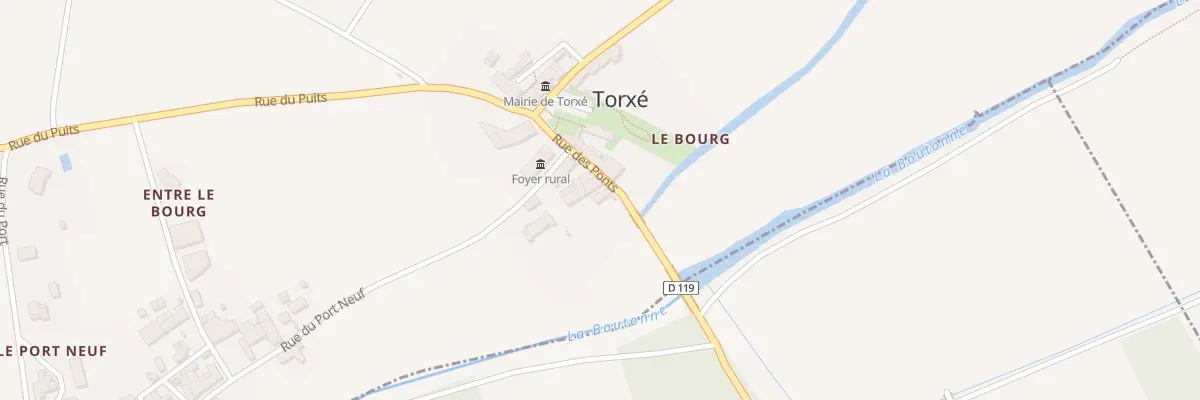Plan du 18 Rue des Ponts à Torxé