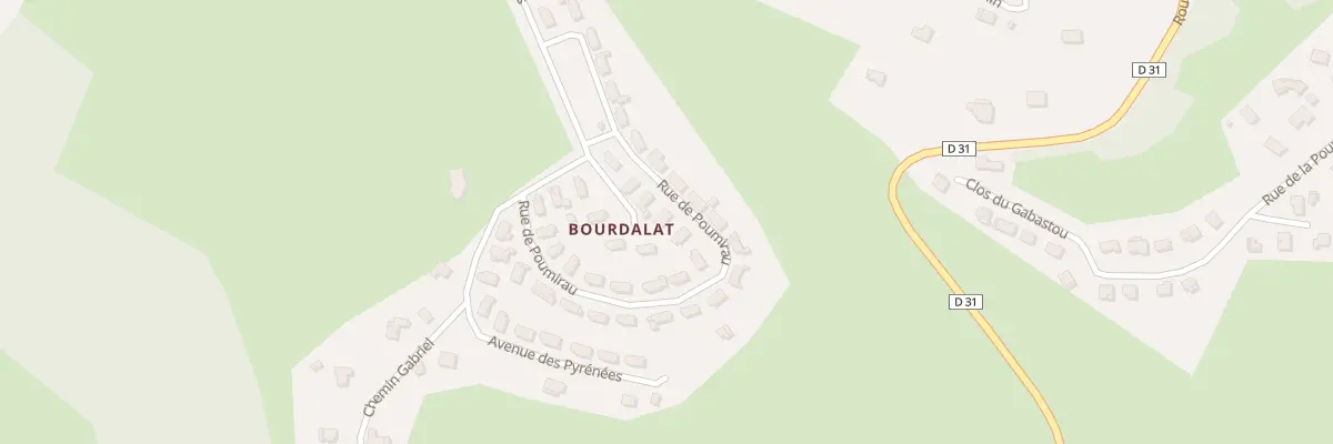 Plan du 16 Rue de Poumirau à Arthez-de-Béarn