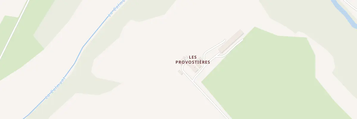 Plan du 2 Les Provostieres à La Haie-Traversaine