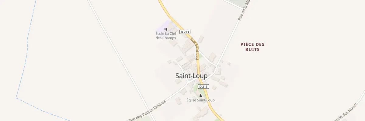 Plan du 4 Cr Petite Venelle à Saint-Loup