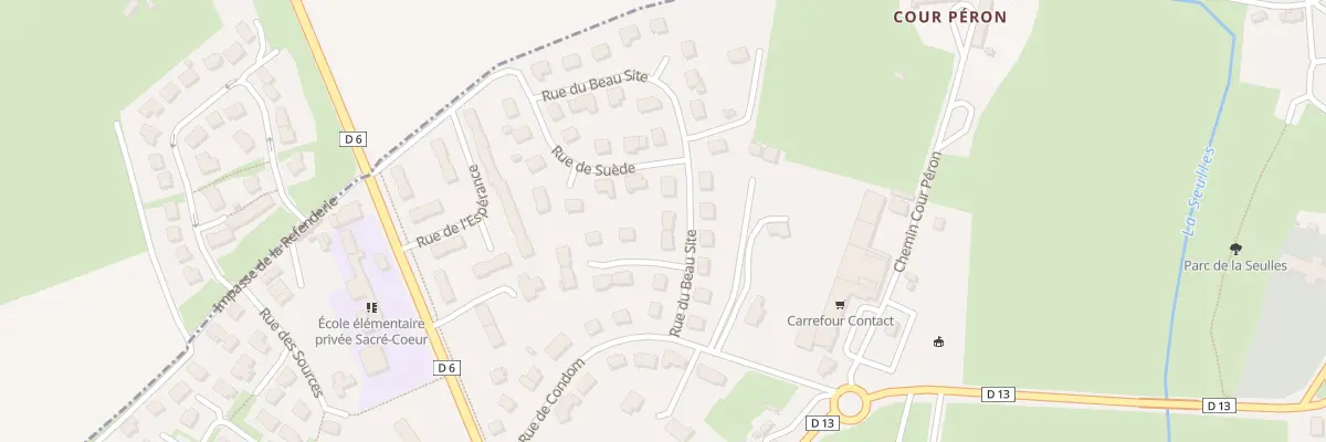 Plan du 3 Rue du Beau Site à Tilly-sur-Seulles