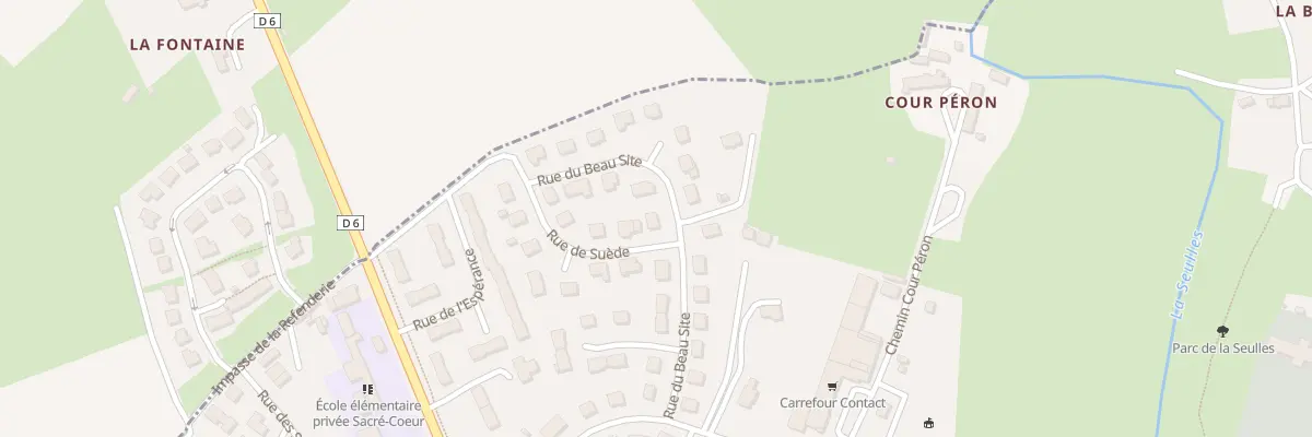 Plan du 7 Rue du Beau Site à Tilly-sur-Seulles