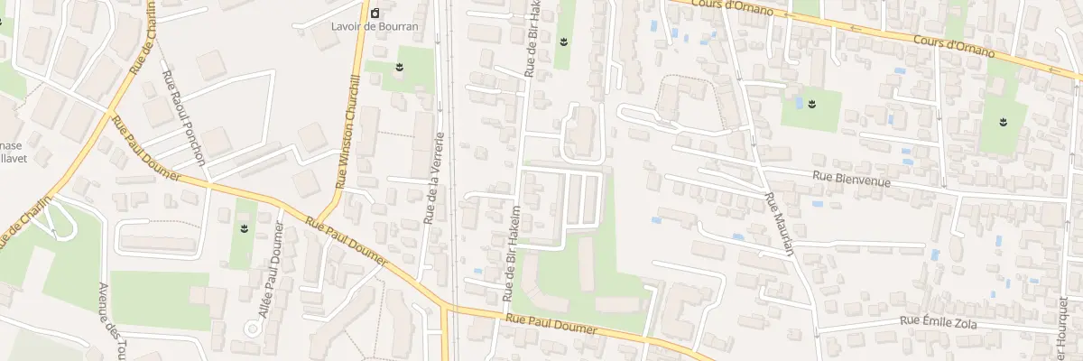 Plan du 24 Rue Bir Hakeim à Mérignac