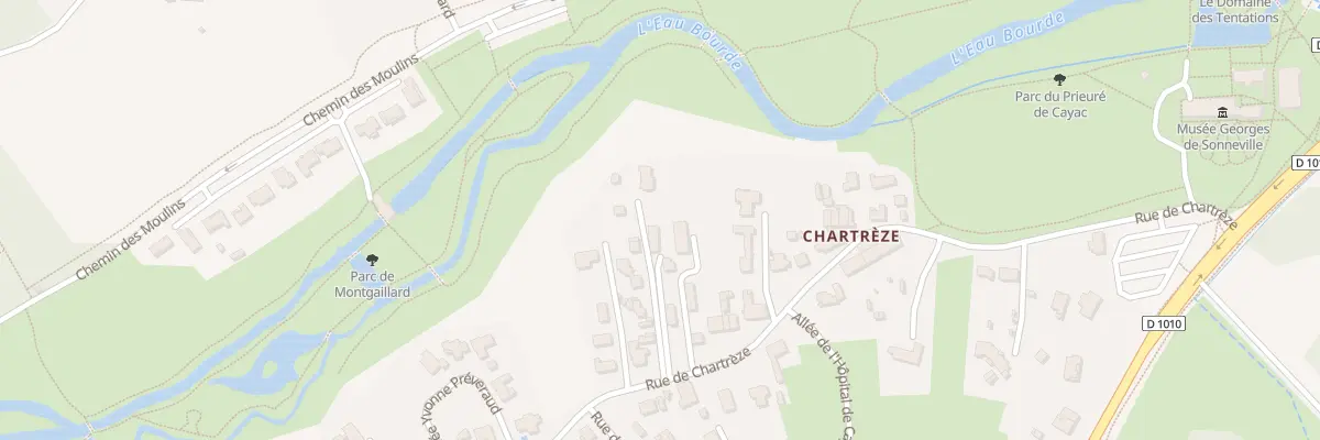 Plan du 55B Rue de Chartreze à Gradignan