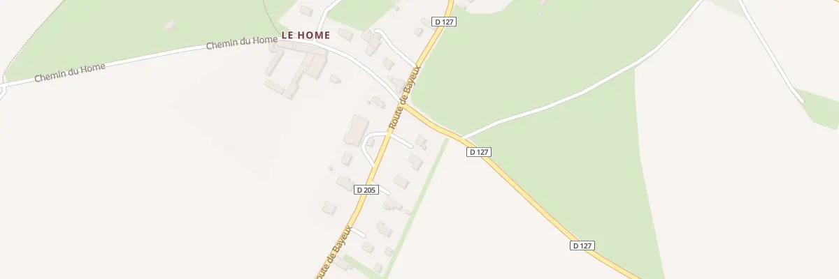 Plan du 33 Rue de Bayeux à Ryes