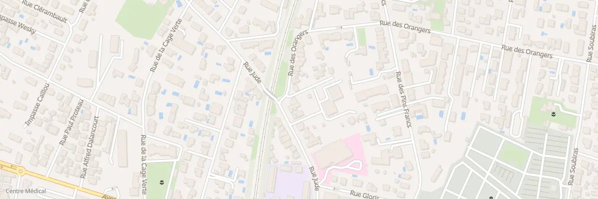 Plan du 39 Rue Jude à Bordeaux