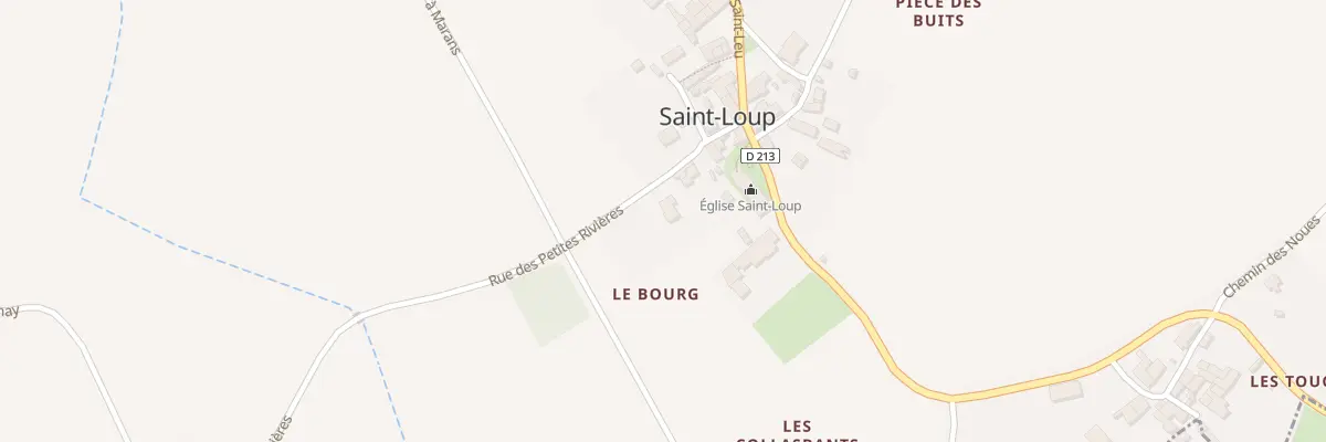 Plan du 9 Rue des Petites Rivieres à Saint-Loup