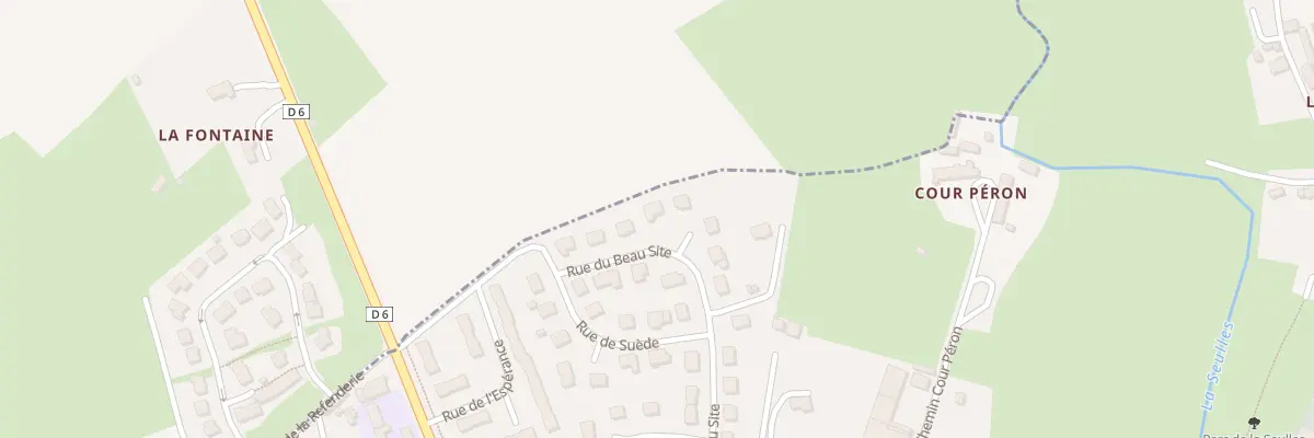 Plan du 22 Rue du Beau Site à Tilly-sur-Seulles
