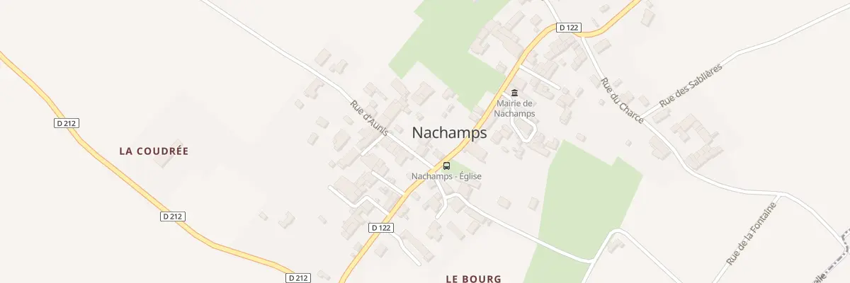 Plan du 4 Rue d’Aunis à Nachamps