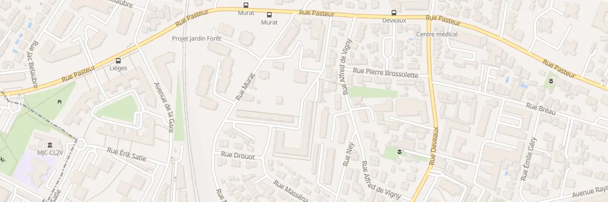 Plan du 356 Rue Pasteur à Bordeaux