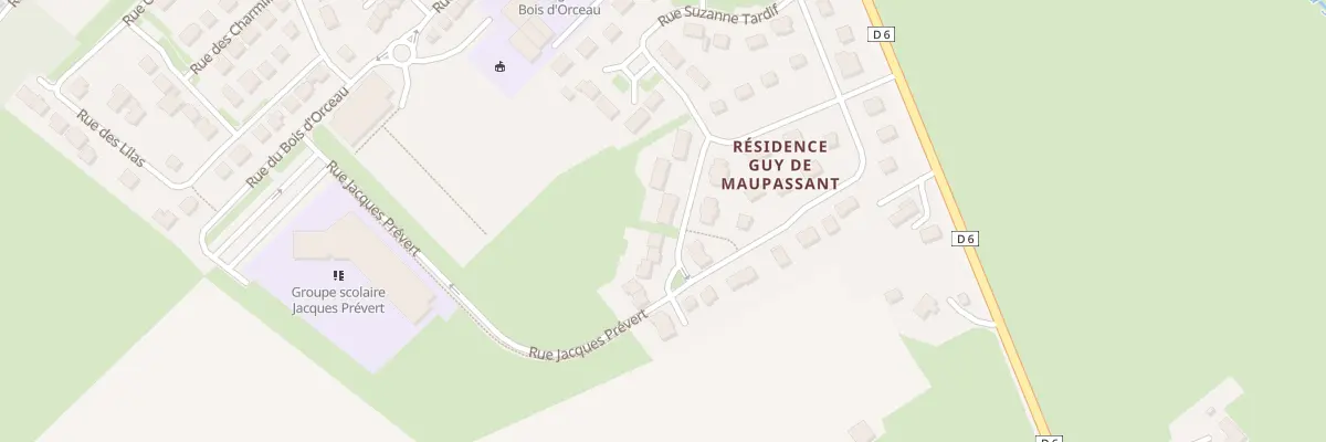 Plan du 20 Rue Guy de Maupassant à Tilly-sur-Seulles