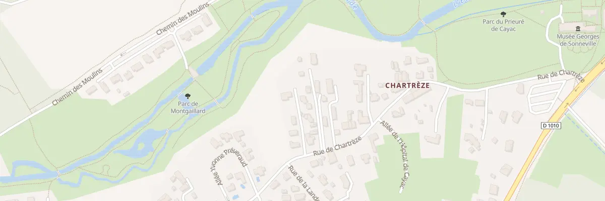 Plan du 57A Rue de Chartreze à Gradignan