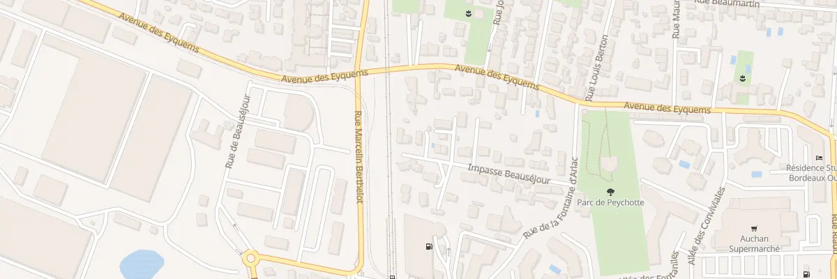 Plan du 23 Imp Beauséjour à Mérignac