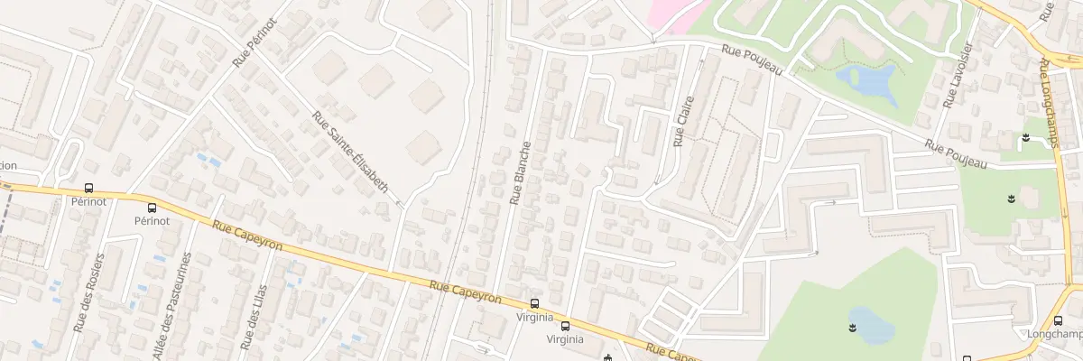 Plan du 18 Rue Blanche à Bordeaux