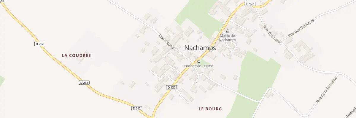 Plan du 3 Rue d’Aunis à Nachamps