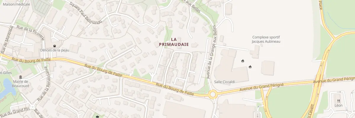 Plan du 14 Rue des Éperviers à Beaucouzé
