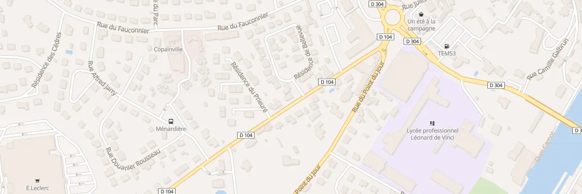 Plan du 50 Res Bellevue à Mayenne