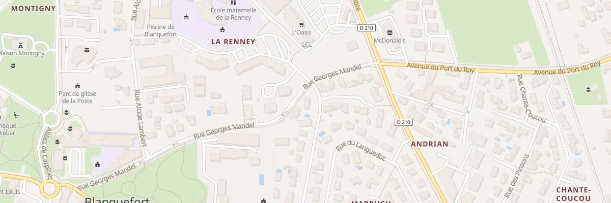 Plan du 32 Rue de Marpuch à Blanquefort