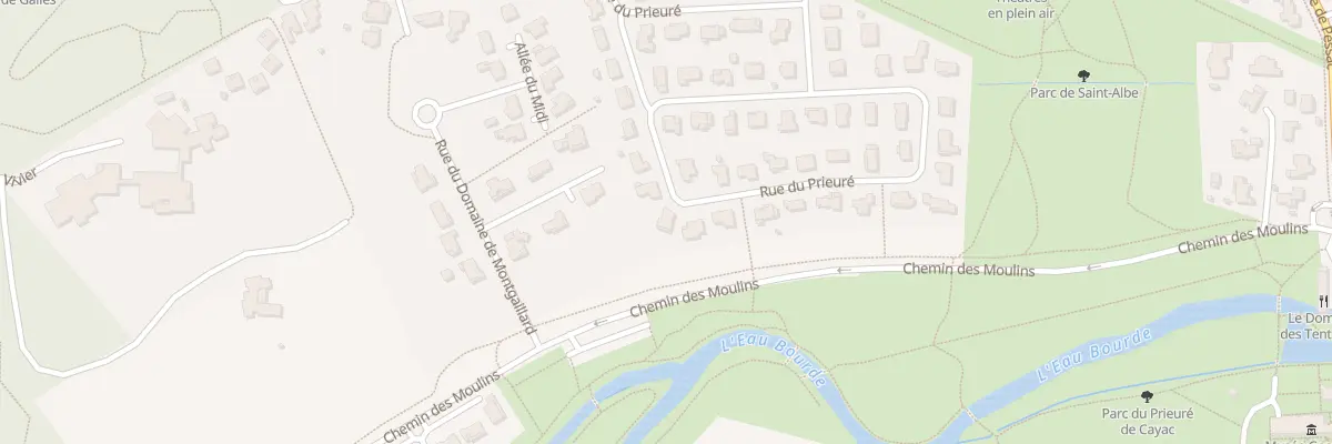 Plan du 41 Rue de Prieure à Gradignan