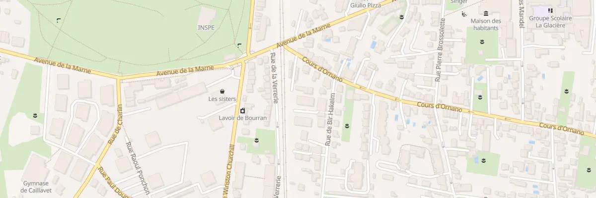 Plan du 5 Rue Bir Hakeim à Mérignac