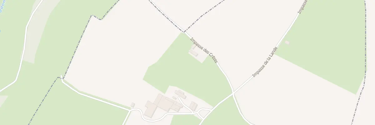 Plan du 1 Imp des Crêtes au Mesnil-au-Grain