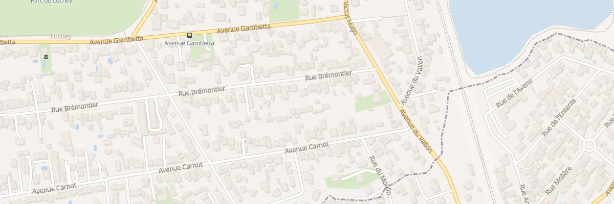 Plan du 22 Rue Brémontier à Mérignac
