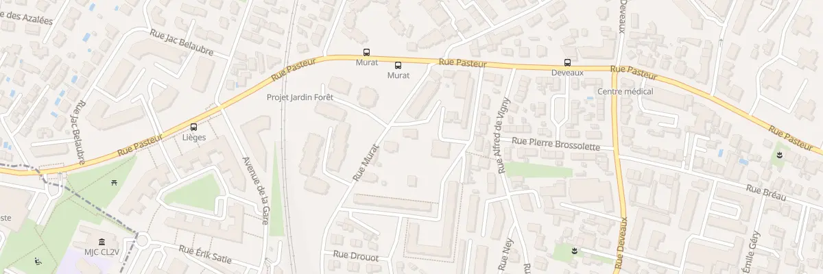Plan du 63 Rue Murat à Bordeaux