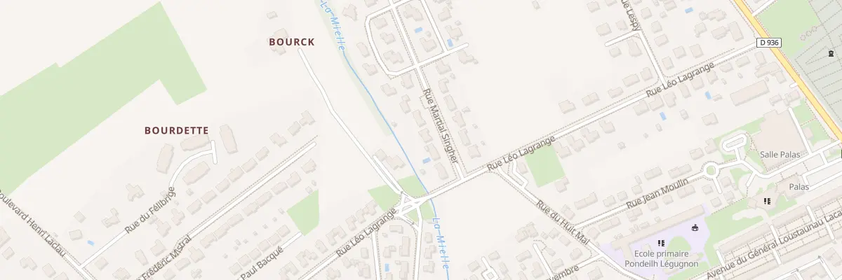 Plan du 5 Rue Martial Singher à Oloron-Sainte-Marie