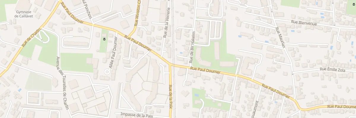 Plan du 135B Rue Paul Doumer à Mérignac