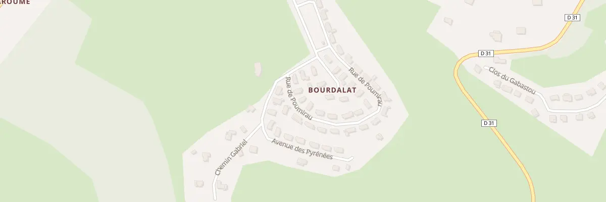 Plan du 32 Rue de Poumirau à Arthez-de-Béarn