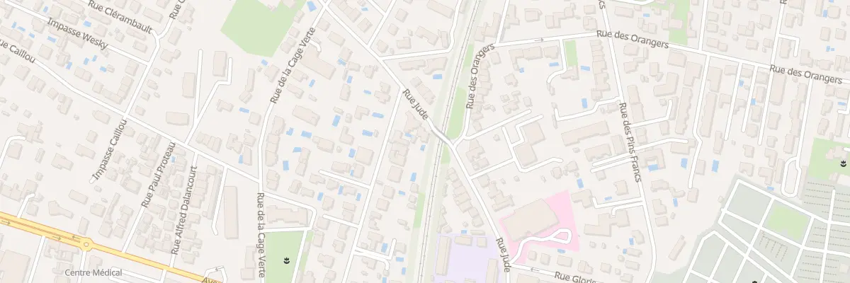 Plan du 30 Rue Jude à Bordeaux