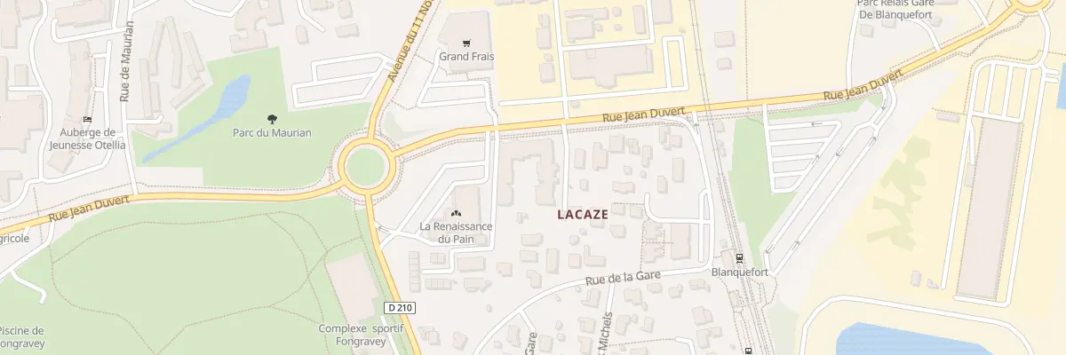 Plan du 17 Rue Jean Duvert à Blanquefort