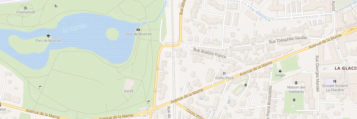 Plan du 30B Rue Anatole France à Mérignac