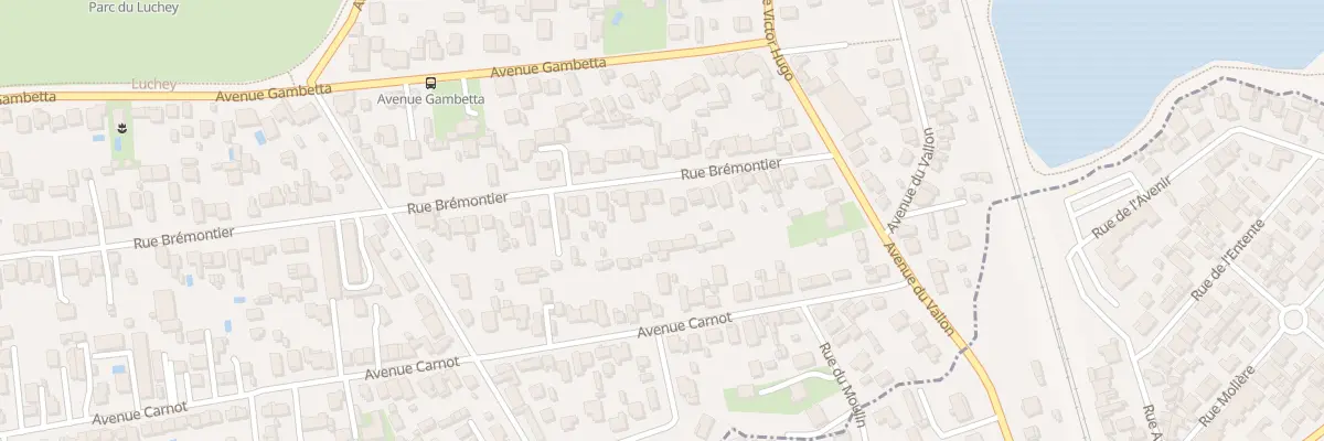 Plan du 24 Rue Brémontier à Mérignac
