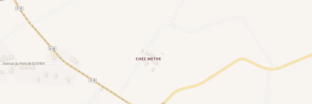 Plan du 4 Chez Methe à Saint-Palais