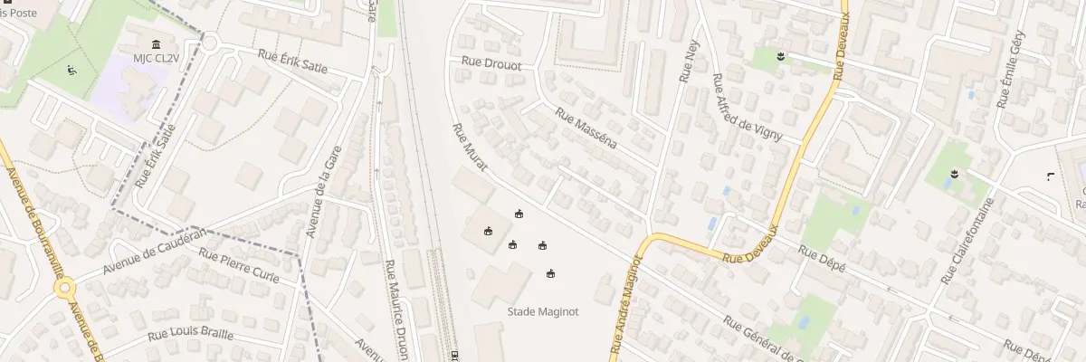Plan du 19 Rue Murat à Bordeaux