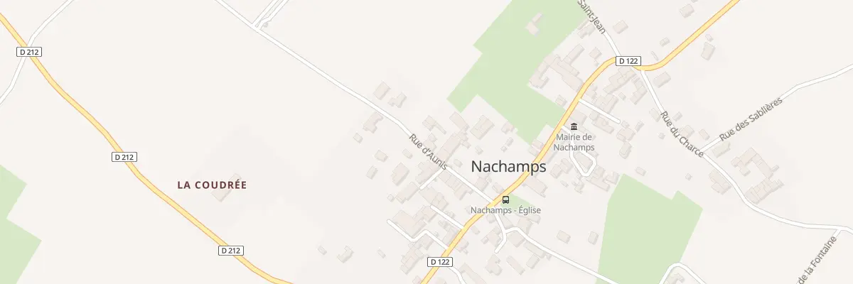 Plan du 10 Rue d’Aunis à Nachamps