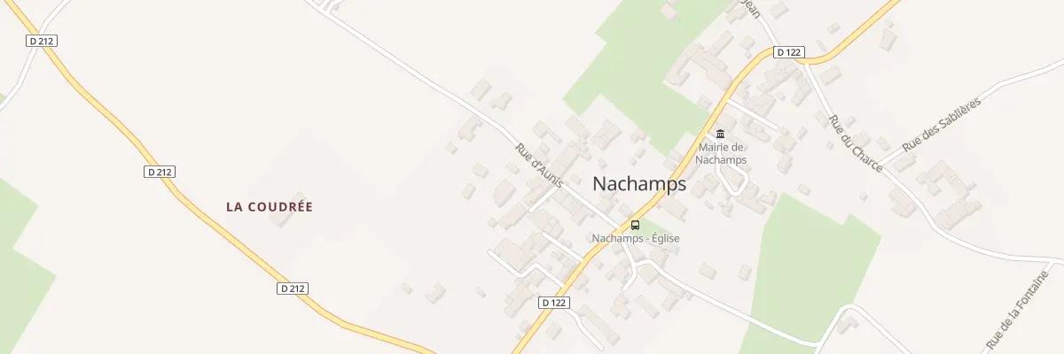 Plan du 11 Rue d’Aunis à Nachamps