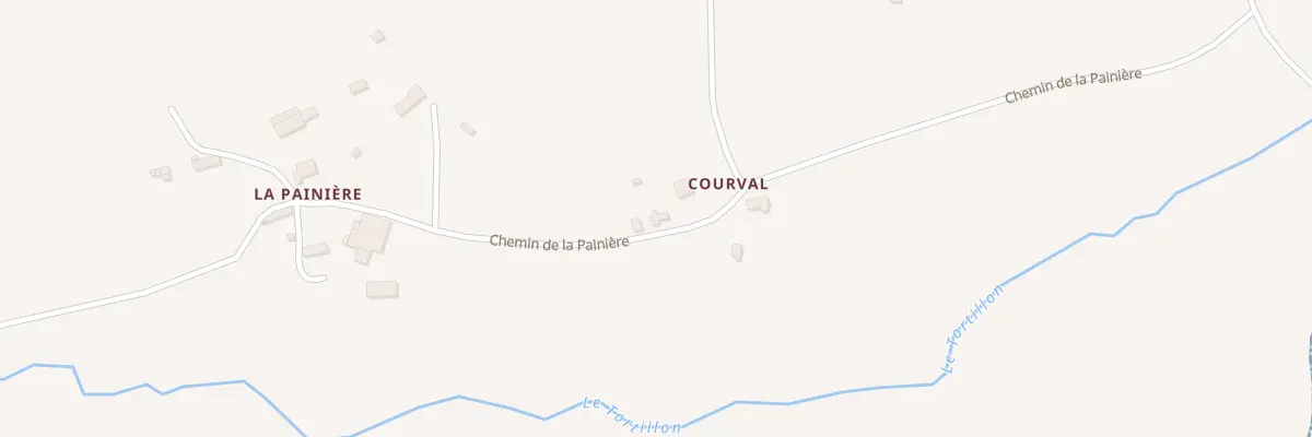 Plan du 8 Che de la Painiere - Vassy à Valdallière