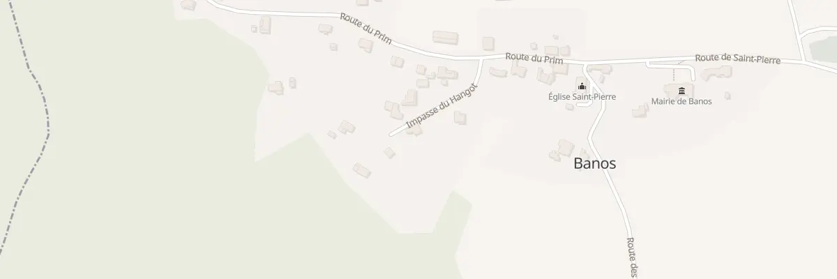 Plan du 115 Imp du Hangot à Banos