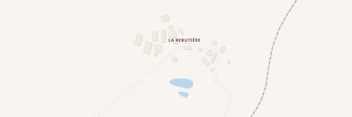 Plan du 6 La Rebutiere à Parigné-sur-Braye