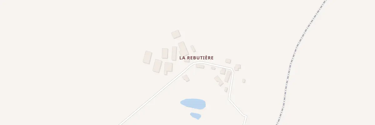 Plan du 3 La Rebutiere à Parigné-sur-Braye