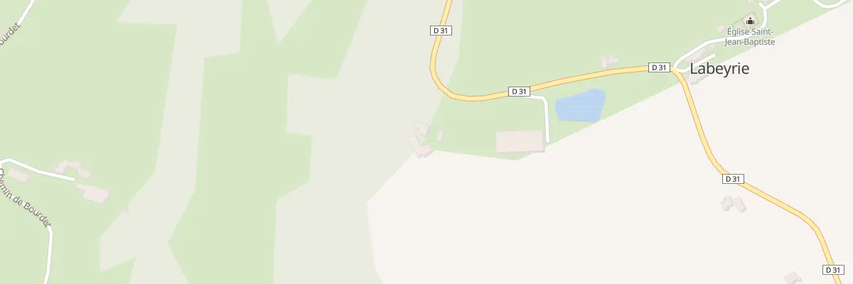 Plan du 890 D 31 à Labeyrie