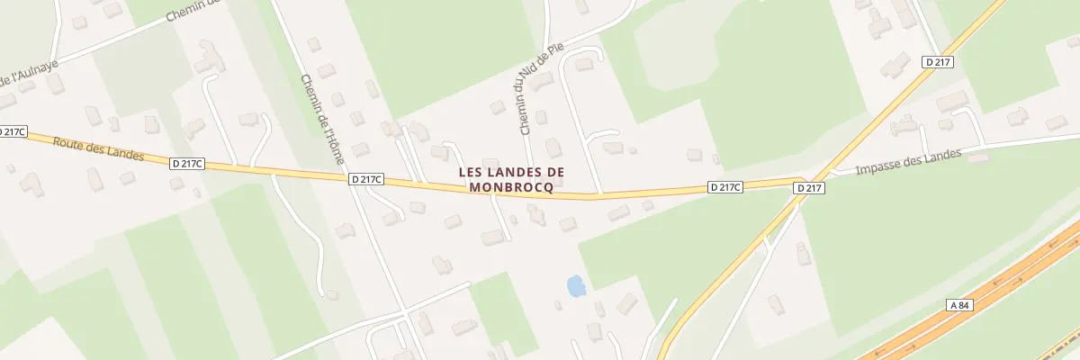 Plan du 19 Rte des Landes à Villy-Bocage